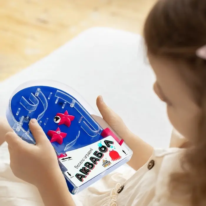 Настольная игра для детей на реакцию «Аквабол», 1 игрок, 3+ Настольная игра для детей на реакцию «Аквабол», 1 игрок, 3+