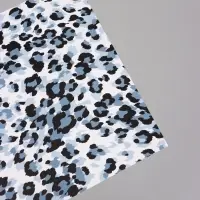 Пленка для цветов, "Эклер", бело-синий, 57х57 см