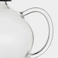 Чайник заварочный Magistro &laquo;Дроппер&raquo;, 1 л, 22&times;14 см, с металлическим ситом, стекло, прозрачный