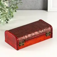 Шкатулка-купюрница дерево "Листья" 9х17х5,5 см Шкатулка-купюрница дерево "Листья" 9х17х5,5 см