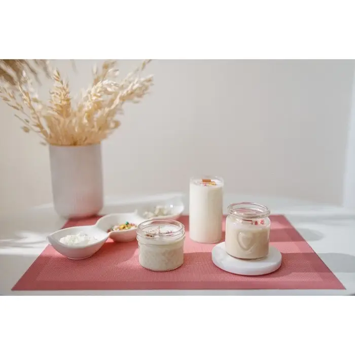 Коврик для выпечки армированный Доляна &laquo;Амато&raquo;, силикон, 42&times;29.6 см, розовый