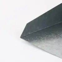 Совок для мусора 23&times;24 см, ручка 83 см, оцинковка 0.5 мм