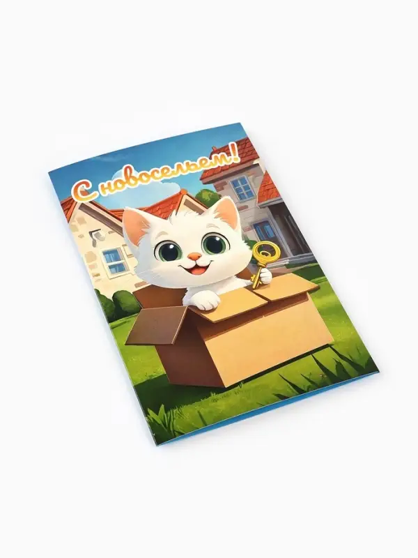 Открытка &laquo;С новосельем&raquo;, 12&times;18 см