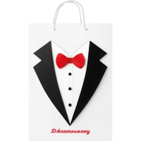 Пакет подарочный(ML) 'Джентльмену', 10000221