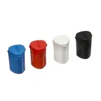 Точилка ErichKrause ClickUp Mini Classic, 1 отверстие, с контейнером, МИКС