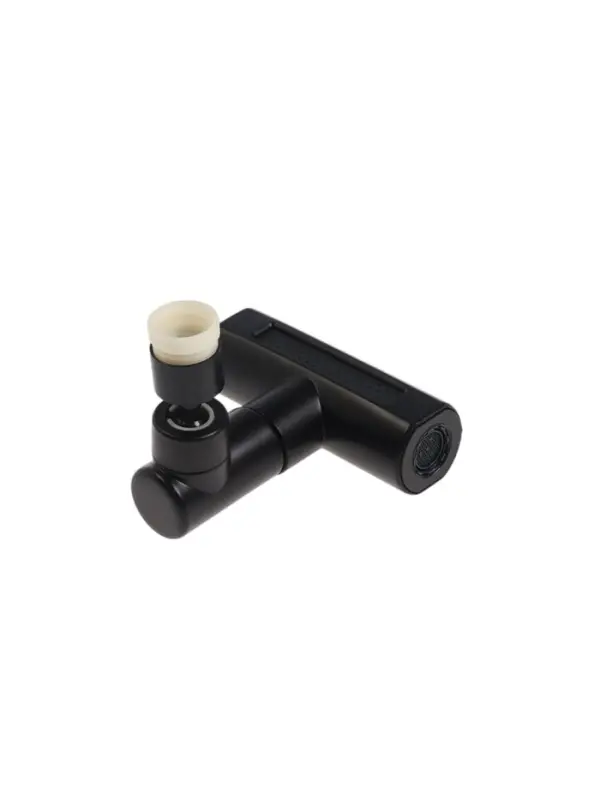 Аэратор ZEIN, 4 режима, поворотный, универсальный переходник, черный