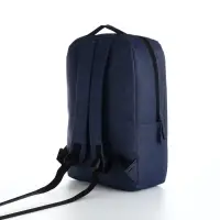 Рюкзак городской на молнии, наружный карман, размер 29&times;11&times;43 см, синий