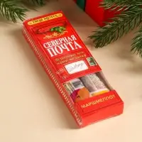 Маршмеллоу-стик «Северная почта», вкус: клубника и манго, 10 г ( 2 шт. х 5 г).