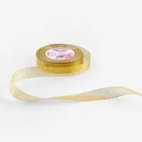 Лента парчовая, 20 мм, 23&plusmn;1 м, цвет золотой