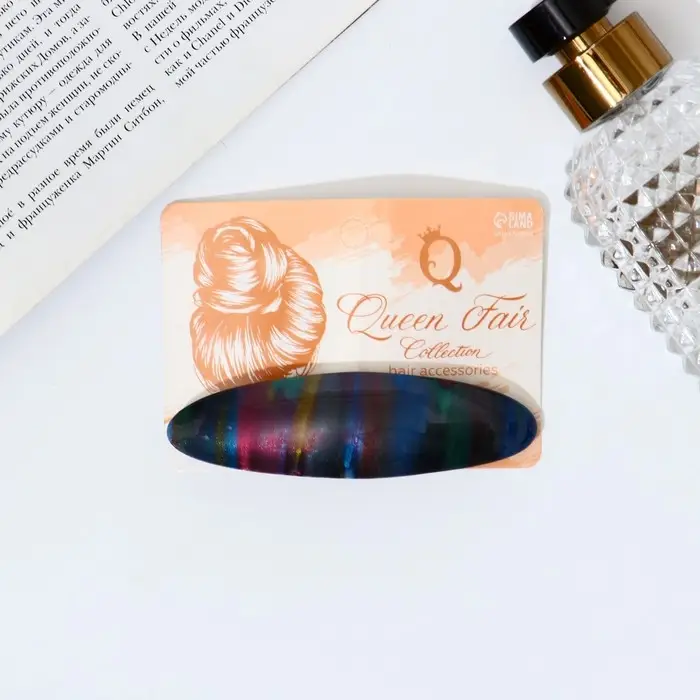 Заколка - автомат для волос «Адель», стиль, 10 см, МИКС Заколка - автомат для волос «Адель», стиль, 10 см, МИКС