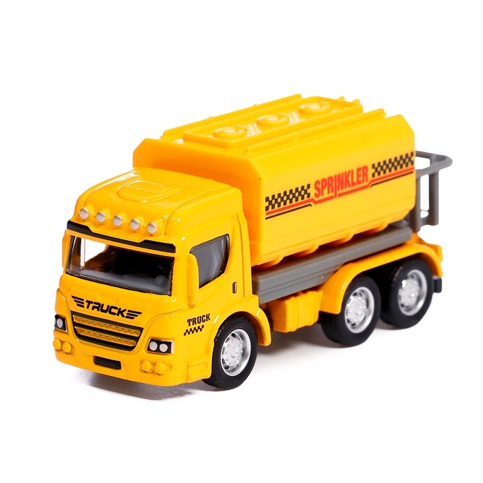 Машинка металлическа  Машинка металлическа "Строительная техника. Кран", МИКС