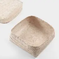 Набор плетёных корзин &laquo;Энди&raquo;, 28.5&times;28.5&times;18.5 см