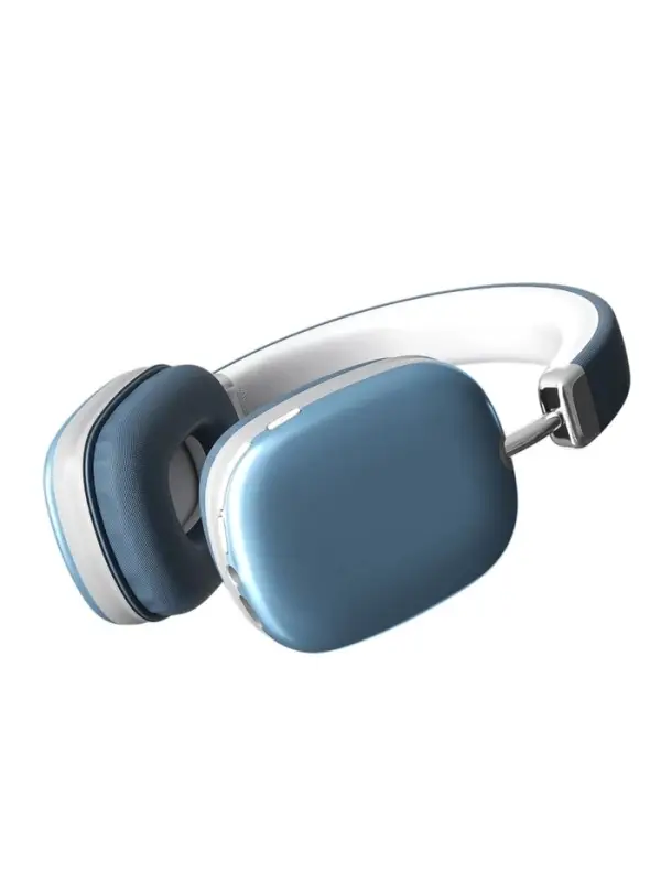 Наушники беспроводные, полноразмерные, RX-8, Bluetooth 5.3, с шумоподавлением, с микрофоном, AUX, 400 мАч, синие