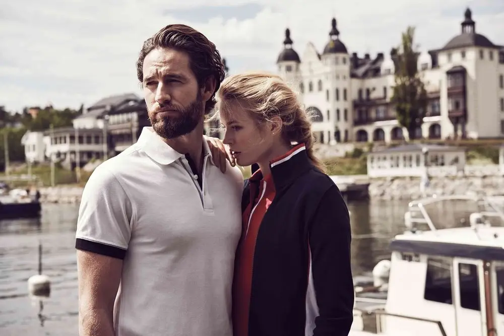 Рубашка поло мужская Anderson, красная, размер L