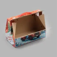 Подарочная коробка новогодняя &laquo;Новогодняя доставка&raquo; 175&times;250&times;125, для сладких подарков