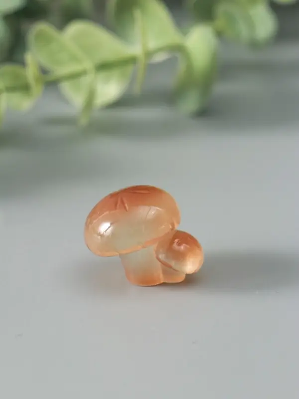 Сувенир эпоксидная смола флюоресцентный Сувенир эпоксидная смола флюоресцентный "Грибочки" набор 9 шт 1х2,4 см