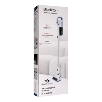 Пылесос Blackton Bt VCA1604B, вертикальный, 120/40 Вт, 0.5 л, бело-синий