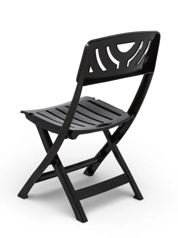 Стул садовый Decorona DeRiviera, 46&times;50&times;82 см, складной, пластиковый, горький шоколад