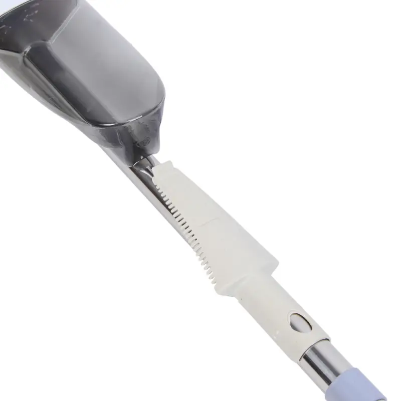 Швабра с распылителем и смен. насадкой тм VETTA, ручка 118см нерж.cталь, насадка микрофибра 41x12см