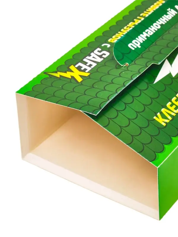 Клеевая ловушка Домик SAFEX, большая, с запахом арахиса, 1 шт.