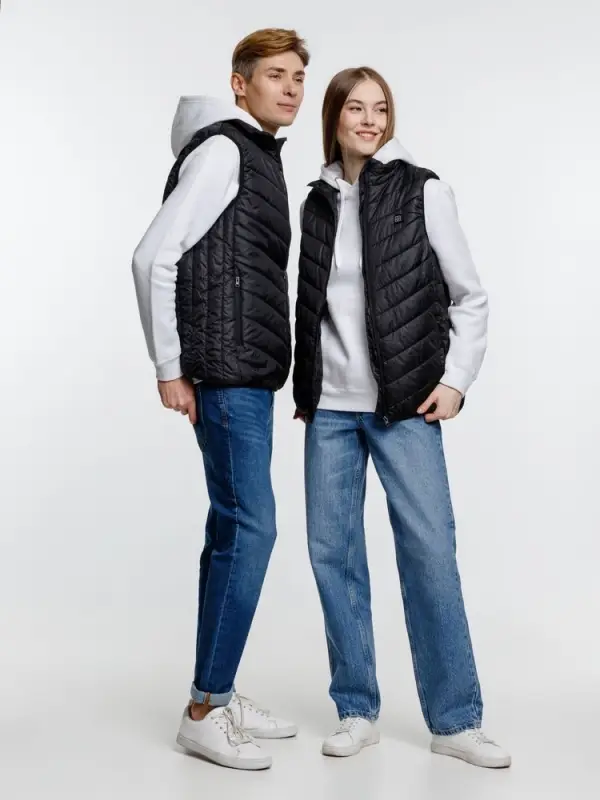 Жилет с подогревом Thermalli Valmorel, черный, размер S