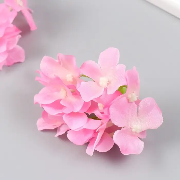 Цветы для декорирования Цветы для декорирования "Гортензия" розовые 10х10 см