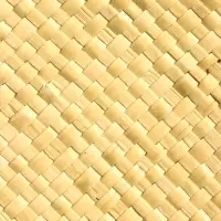 Сумка плетёная из пандана, 27×17×40 см, бежевая