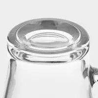 Кружка &laquo;Аура&raquo;, 300 мл, стекло, прозрачная