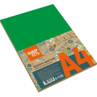 Бумага цветная  8л.8цв.А4 офсет двусторон Отличник