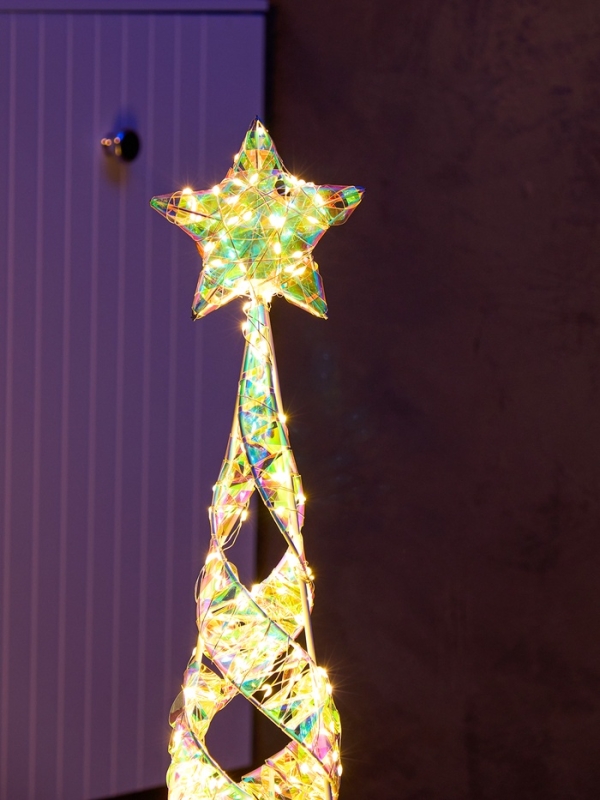 Фигура световая FROSTY "Елка", 80х20х20, 300 LED, 220V, свечение тёплое белое