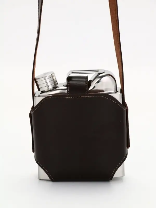 Фляжка &laquo;СССР&raquo;, нержавеющая сталь, чехол, 540 мл