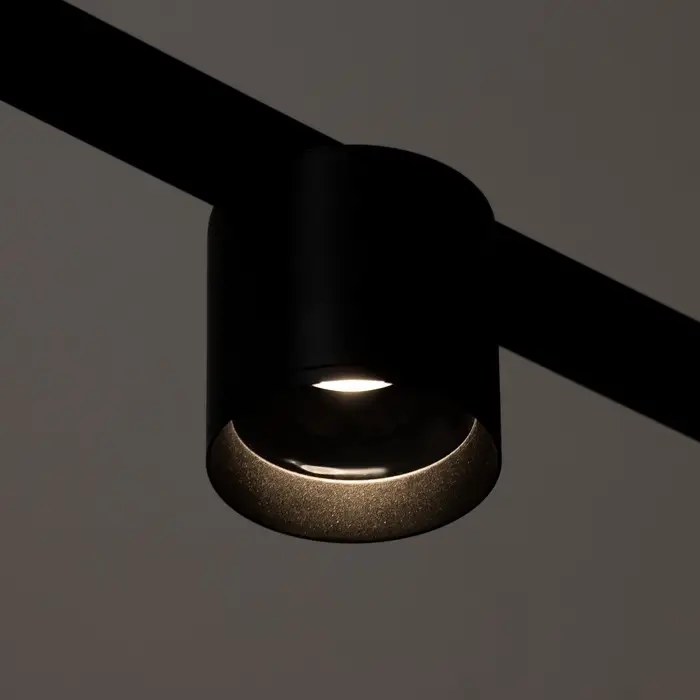 Светильник трековый BayerLux SLIM &laquo;Цилинр&raquo;, LED, 12 Вт, 3000K-6000К, 48 В, CRI90, 8&times;8&times;7.5 см, чёрный