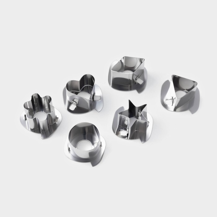 Форма для вырезания печенья с 5 сменными насадками Форма для вырезания печенья с 5 сменными насадками