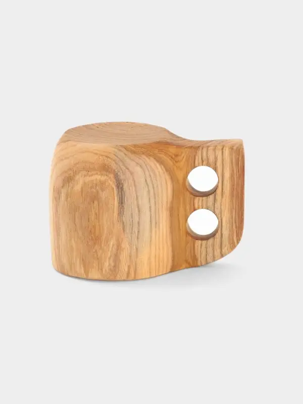 Кружка, 8&times;8&times;12 см, тиковое дерево