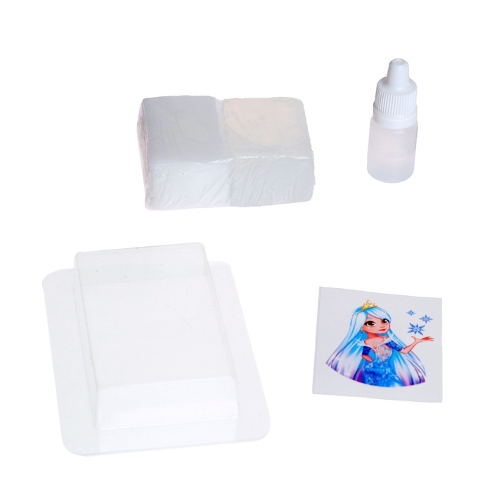 Мыло своими руками «Снежная принцесса», набор для мыловарения