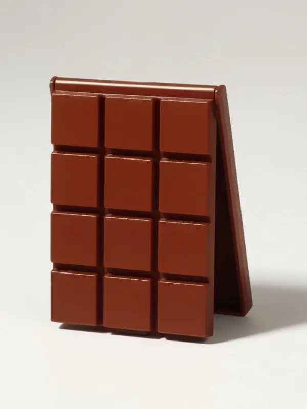 Зеркало складное &laquo;Шоколадное чудо&raquo;, с расчёской, 8.5&times;6 см, МИКС