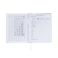Дневник школьный 1-11 класс, deVENTE. deVENT.Flower, ляссе, голубой