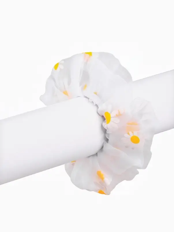 Резинка для волос «Ромашка» белая, Принцессы Резинка для волос «Ромашка» белая, Принцессы