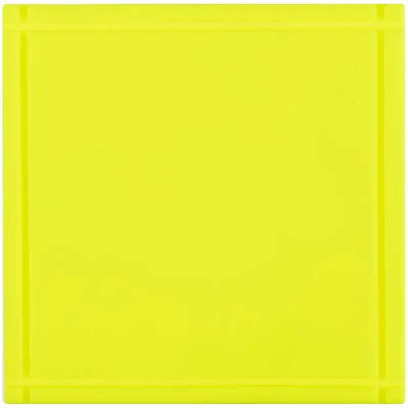 Лейбл из ПВХ Dzeta, L, желтый неон Лейбл из ПВХ Dzeta, L, желтый неон