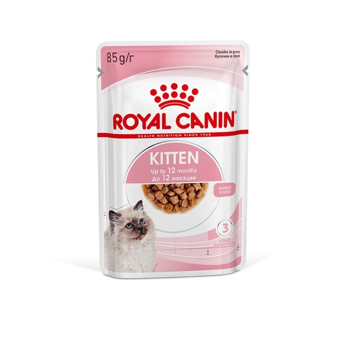 Влажный корм RC Kitten Instinctive для котят, в соусе, пауч, 85 г Влажный корм RC Kitten Instinctive для котят, в соусе, пауч, 85 г