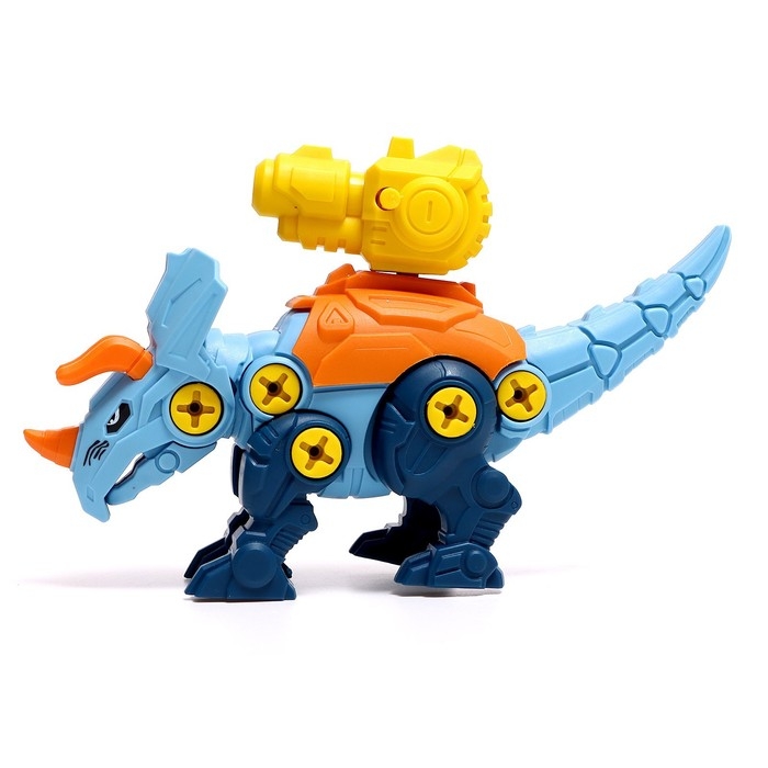 Винтовой конструктор «ДиноМир», трицератопс Винтовой конструктор «ДиноМир», трицератопс