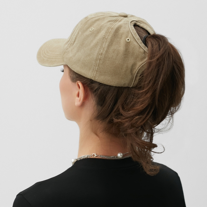 Кепка женская MINAKU, цвет бежевый, р-р 58