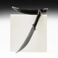 Макет оружия &laquo;Сувенирный нож. Узор&raquo;, чёрный в чехле, пластик, 28 см