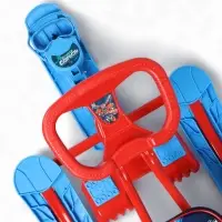 Снегокат «Трансформер», со спинкой, красный, синий, ТС4-1/ТР Snow Cat