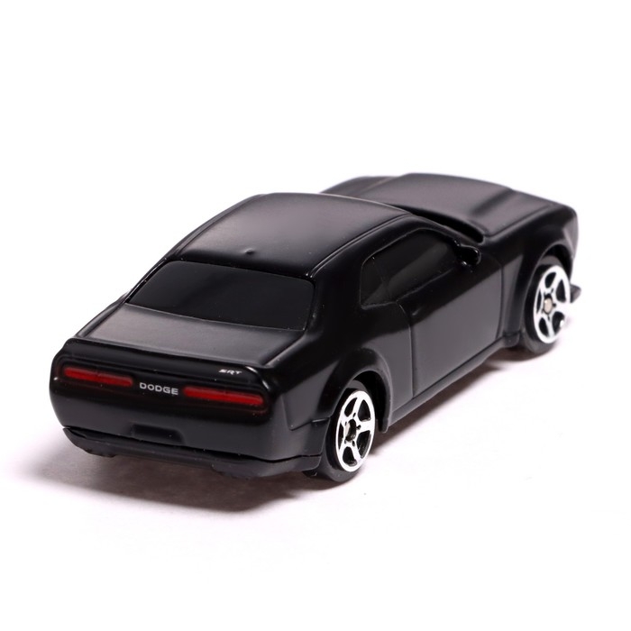Машина металлическая DODGE CHALLENGER SRT DEMON, 1:64, цвет чёрный Машина металлическая DODGE CHALLENGER SRT DEMON, 1:64, цвет чёрный