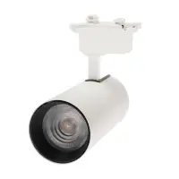 Трековый светильник Luazon lighting, TSL-013, 30 Вт, 2100 Лм, 2800K, белый, свечение тёплое белое