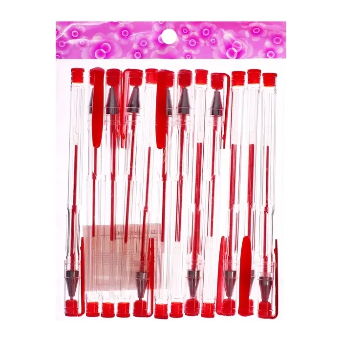 Ручка гелевая Calligrata, красный стержень, узел 0.5 мм