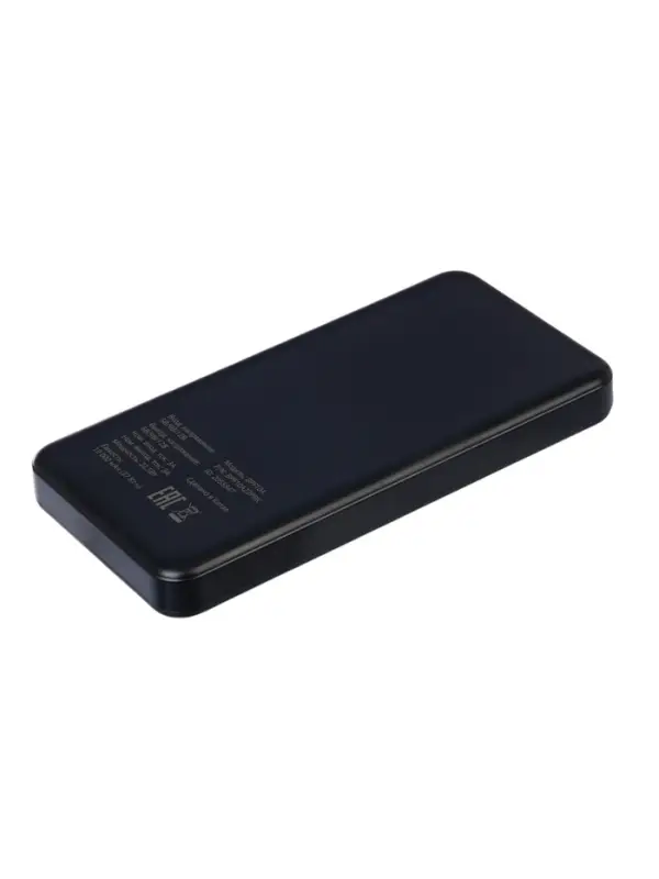 Мобильный аккумулятор Buro BPF10A, 10000mAh, QC3.0/PD3.0, 22.5W, 3A, 2xUSB-A/USB-C, чёрный