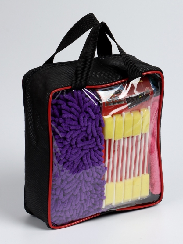 Набор для мойки автомобиля, 10 предметов Набор для мойки автомобиля, 10 предметов