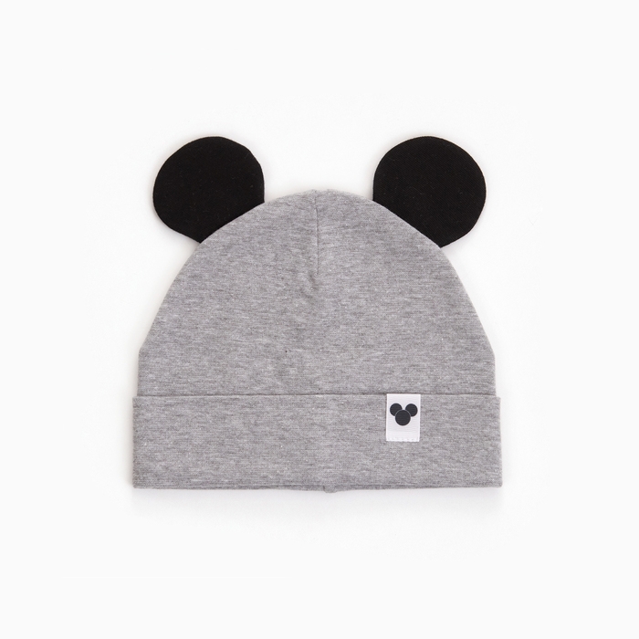 Шапка детская, цвет серый-меланж, размер 52-54 Шапка детская, цвет серый-меланж, размер 52-54